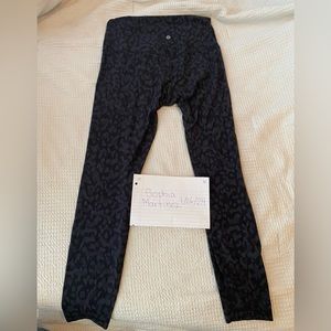 Lululemon Cheetah Align Leggings size 8 length 28in